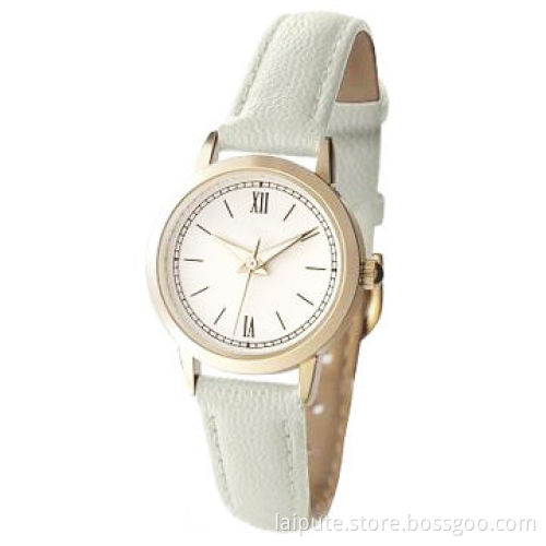Grace Ladies' Watch, Genuine Leather Band with Stainless Steel Case, Convenient and Very Useful